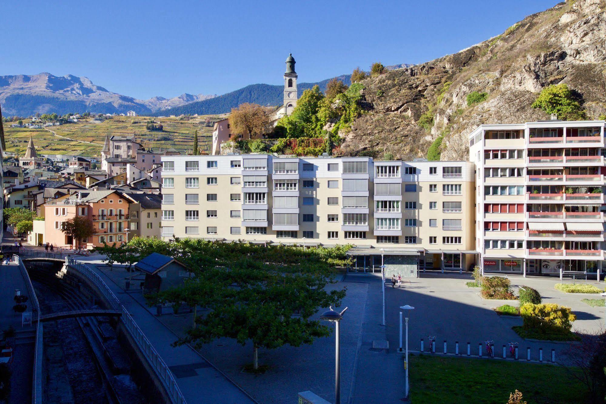 Hotel Du Rhone Sion Kültér fotó