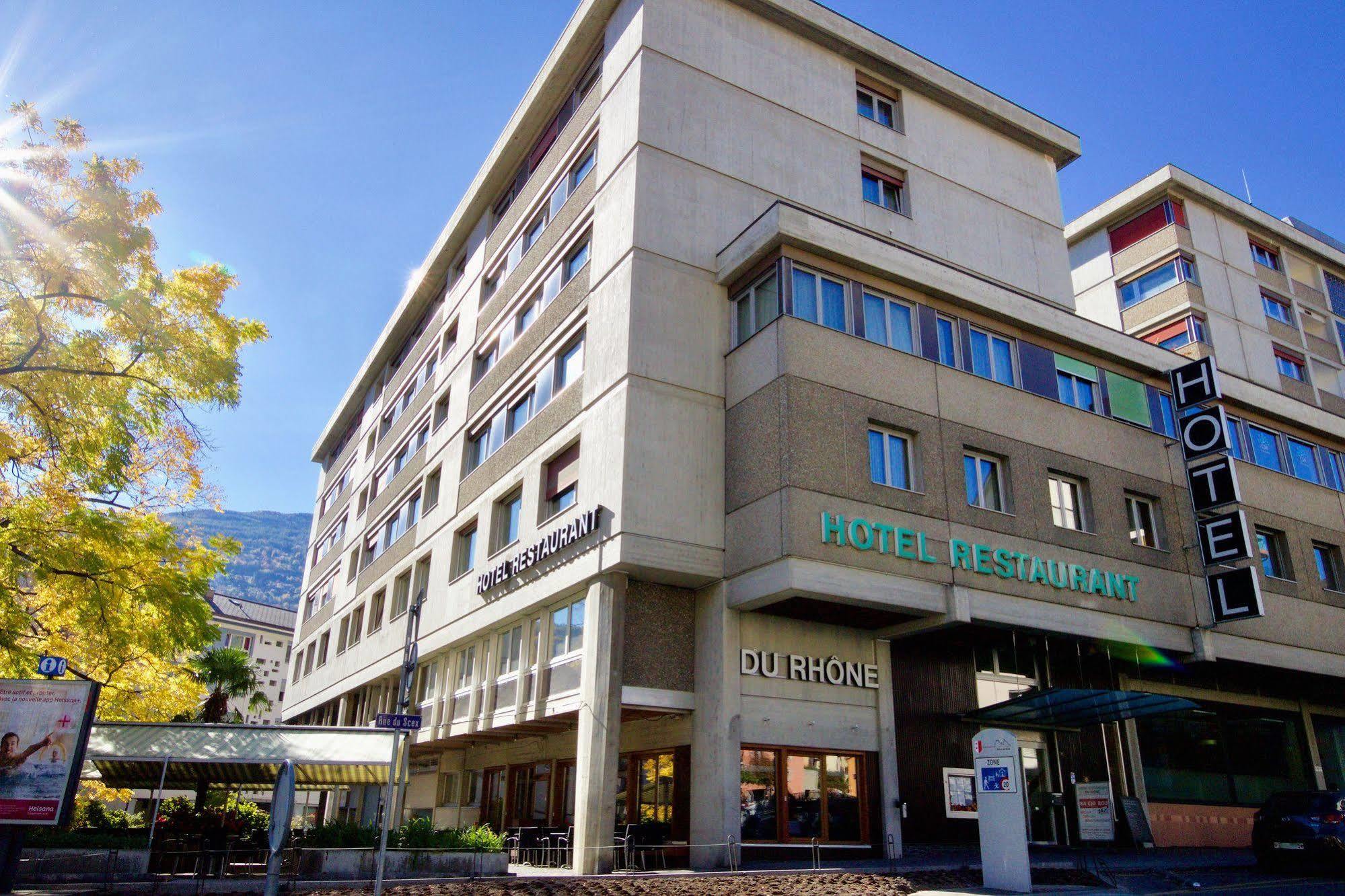 Hotel Du Rhone Sion Kültér fotó